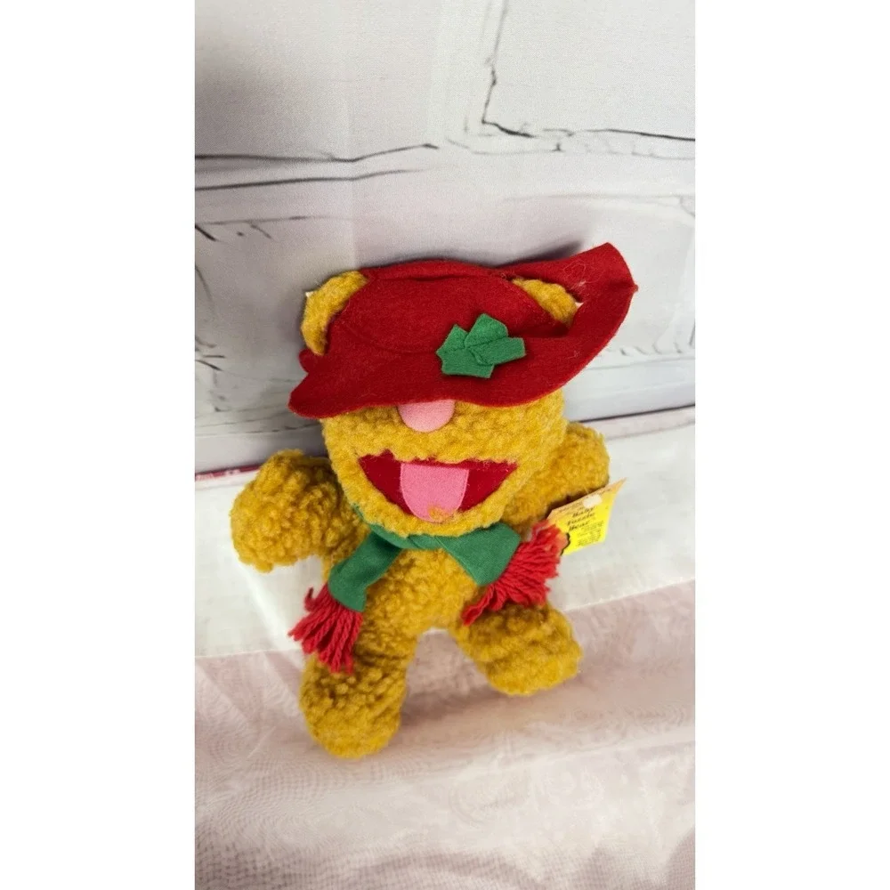 Muppet Babies Miss Piggy Fozzie Bear Christmas Plush Bundle McDonalds 1987 Vtg